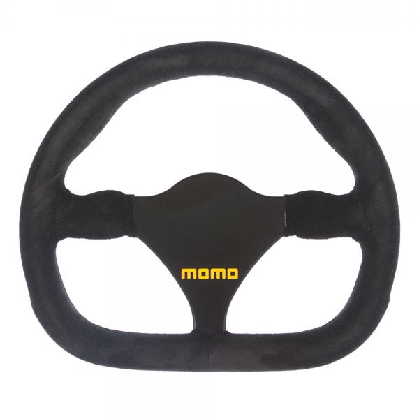 MOMO MOD.27 Black Suede Formula Steering Wheel